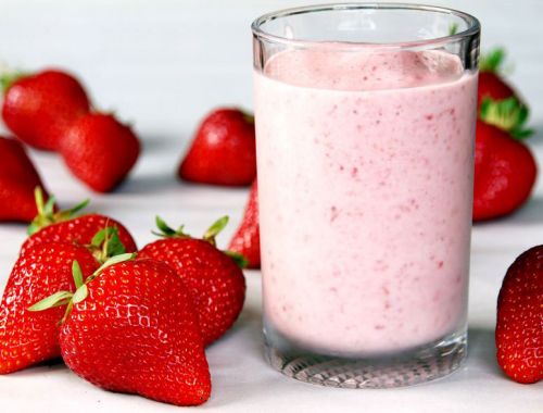 Клубничный смузи
