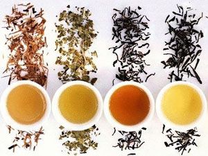 Разные виды чая