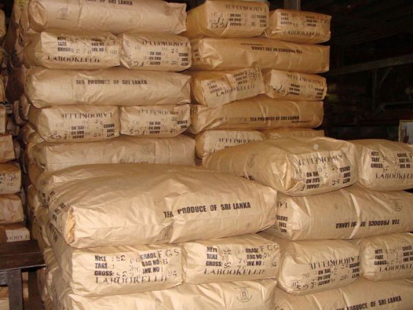 Чай в мешках при транспортировке Чай в мешках при транспортировке