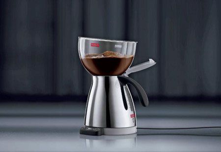 Варка кофе в кофеварке