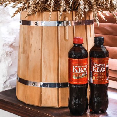 Вятский квас в бутылках
