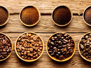 Зерновой и молотый кофе