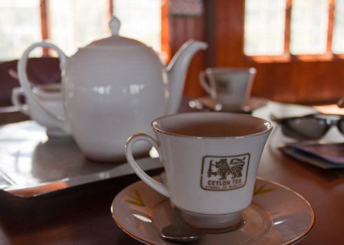 Чашка с цейлонским чаем